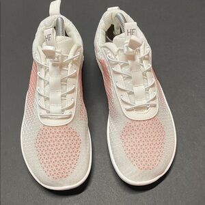 Hike HF Series Cloud Sneakers White Pink Mesh Lace Up Women’s Size 9